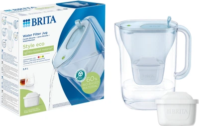 Фільтр-глечик Brita Style eco LED Mxpro світло-синій (1055745)