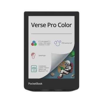 Электронная книга Pocketbook 634K3 Verse Pro Color, StormySea