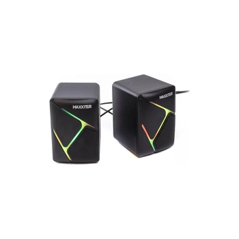 Акустическая система Maxxter CSP-U004RGB USB Black