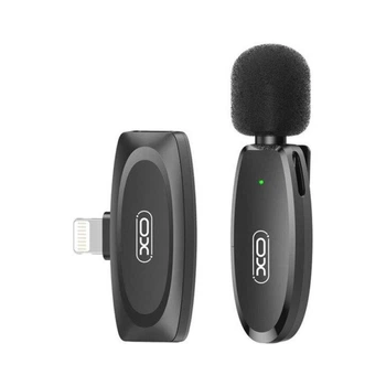 Микрофон XO MKF08B з придушенням шуму lightning Black