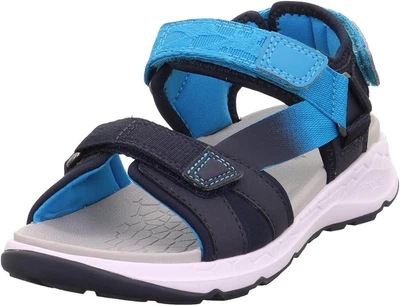 Босоніжки Superfit Criss Cross, 41 євро, темно-сині з голубим