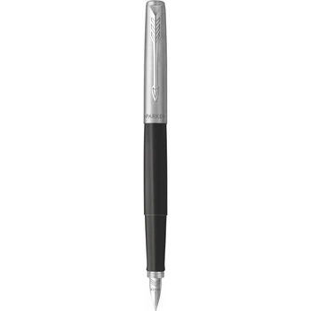 Ручка пір’яна Parker JOTTER 17 Originals Black CT FP F в Eco упаковці (15 611e)