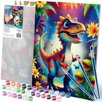 Картина за номерами Massido Dino 40x50 см 699023 (5903890631147)