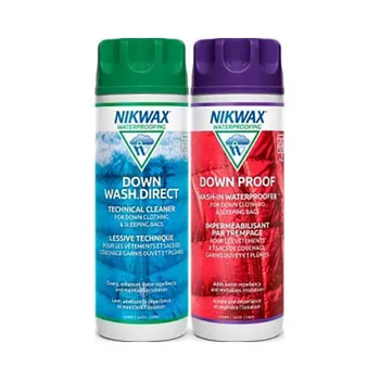Набір для прання Nikwax Twin Pack (Down Wash Direct 300 ml / Down Proof 300 ml)