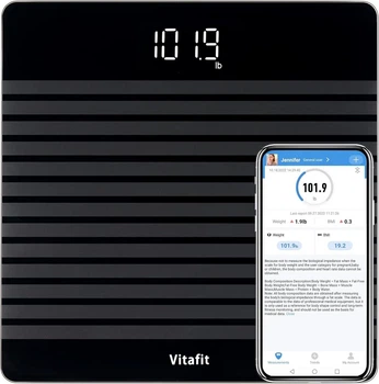 Интеллектуальные цифровые напольные весы Vitafit