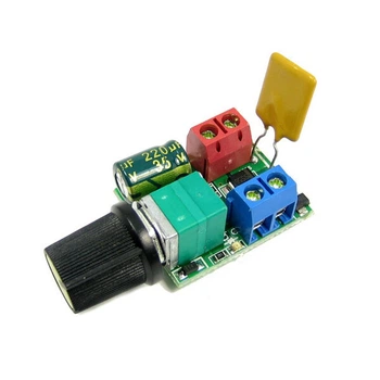 Управление коллекторными электромоторами DC Speed Controller 3V-35V-5A - 637108