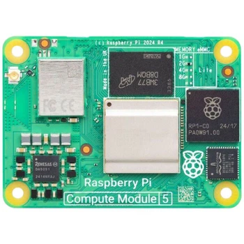 Міні-комп'ютер Raspberry Pi Compute Module 5 (CM5) 2ГБ RAM/32ГБ eMMC, Wi-Fi - 567974