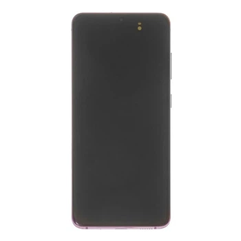 Дисплей (екран) Samsung G980 Galaxy S20 / G981 Galaxy S20 5G, З сенсорним склом, З рамкою, Amoled, Рожевий - 195420