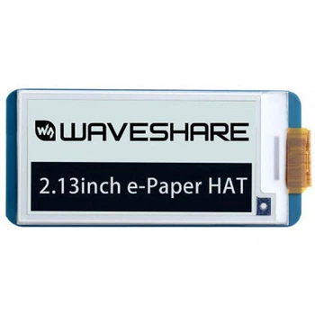Дисплей монохромный 2.13" 250x122 Waveshare E-Ink HAT для Raspberry Pi - 411556