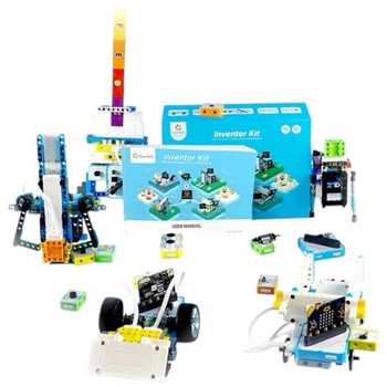 Набор Crowbits-Inventor Kit "Robot Toy for Learning Code" для Micro:bit (с контроллером Micro:bit) - 642684