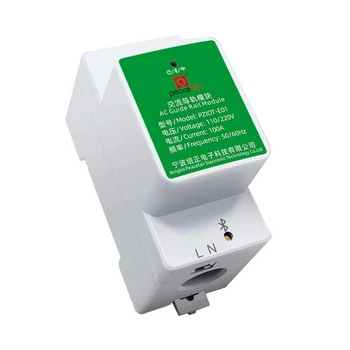 Измеритель AC на DIN-рейку PZIOT-E01 с WiFi (Peacefair) AC70-260V/0-100A - 334810
