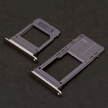Держатель SIM-карты Samsung A520 Galaxy A5 Duos, С разъемом на карту памяти, Золотой - 173472