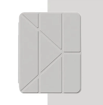 Чохол iPad 7/8/9 2019-2021 10.2"/Pro 10.5"/Air 3 10.5" Acrylic Color Frame Transformer Pen Slot light gray