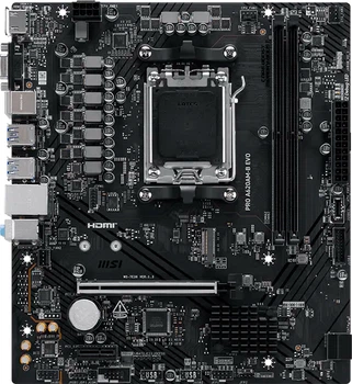 Материнська плата MSI PRO A620AM-B EVO (sAM5, AMD A620A, PCI-Ex16)