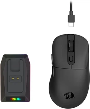 Миша Redragon Ebony M998-STD-1K Wireless/Bluetooth/USB Black