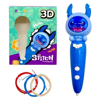 3D ручка Стіч (СИНІЙ)