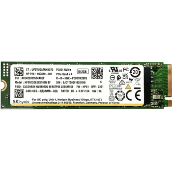 Накопичувач SSD SK Hynix 512Gb NVMe M.2 Gen4x4 (HFS512GEJ9X101N) Б