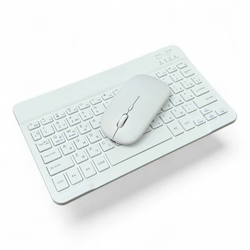 Беспроводной комплект Primo NB03 Bluetooth клавиатура и мышка - White
