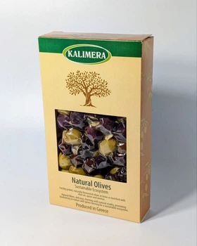 Оливки Kalimera Трио Амфисис 3-х видов, 250 г