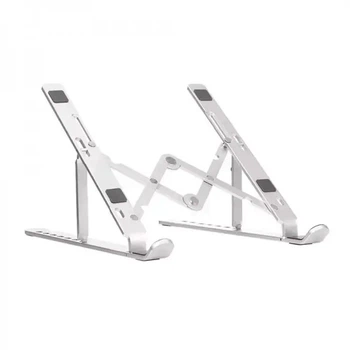 Підставка для ноутбука VHG X2 Foldable Laptop Stand Silver 213*215*15 мм, складана, пластикова