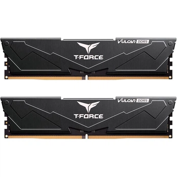 Оперативная память DDR5 32 Gb (6000 MHz) (Kit 16 Gb x 2) Team T-Force Vulcan Black (FLBD532G6000HC30DC01)