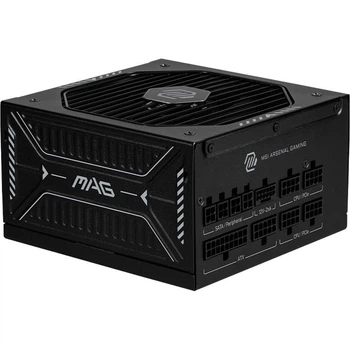 Блок живлення MSI MAG A850GLS PCIE5 850W Black [149307]