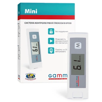 Глюкометр Gamma Mini