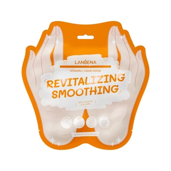 Маска-рукавички для рук Lanbena Vitamin C Hand Mask з вітаміном C зволожувальна 1 пара