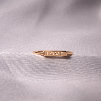 Золота каблучка LOVE К-0518 20.5