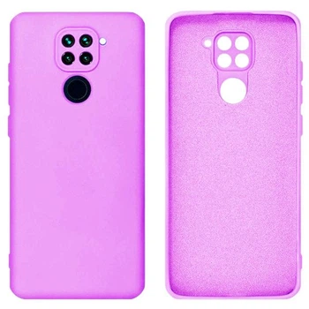Чохол Silicone Case for Xiaomi Redmi Note 9 Light Purple