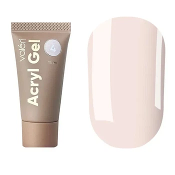 Гель Valeri Acryl Gel №4, 15 мл