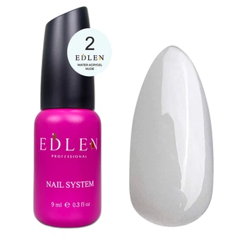 Гель Edlen Water Acrygel Nude #02 9 мл