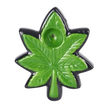 Люлька Champ high ceramics leaf pipe
