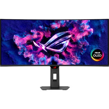 Монитор игровой изогнутый 34" Asus ROG Strix OLED XG34WCDG QD-OLED 3440x1440 175 Гц 250 кд/м² Black (90LM0B70-B01171)
