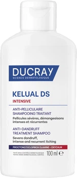 Szampon przeciwłupieżowy Ducray Kelual DS Intensive Anti-Dandruff Treatment nawilżający 100 ml (3282770400786)