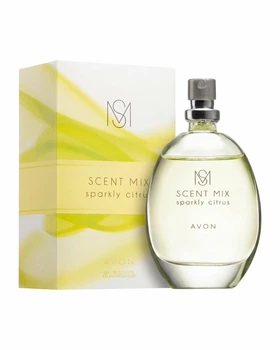 Женская туалетная вода Avon Scent Mix, Sparkly Citrus 30 мл (Эйвон Сцент Микс Спаркли Цитрус Eau de Toilette) для Нее, for Her