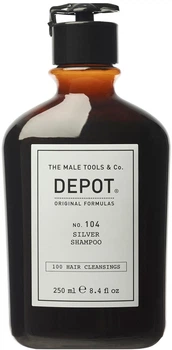 Szampon do włosów Depot No.104 Silver dla mężczyzn 250 ml (8032274011040)