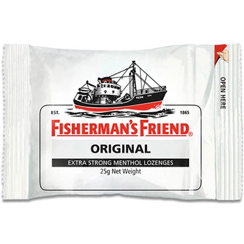 Освіжаючі льодяники Fisherman's Friend Original Евкаліпт-Ментол 25г