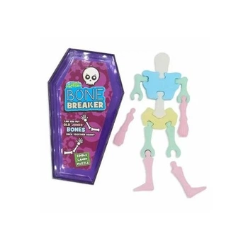 Цукерки Паззл Кістки скелета Halloween Bone Breaker Crazy Candy Factory 50г