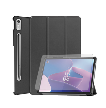 Чохол-книга Lenovo Tab P11 Pro 2-го покоління Black Екошкіра 11.2" з підставкою (TB132FU)