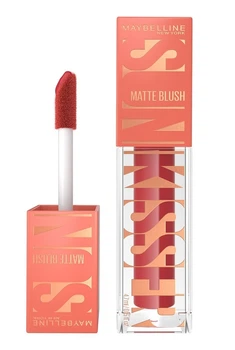 Рідкі матові рум'яна для обличчя Maybelline New York Sunkisser Matte Blush 38 Pink Ripple 4.7 мл (3600531710767)