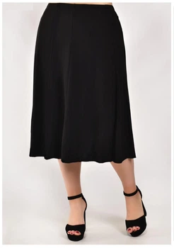 Жіноча спідниця великого розміру UF-Fashion МА-21393 62 чорний