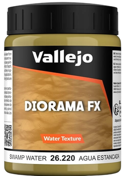 Паста Vallejo 26220 Diorama FX Текстури води – Болітна вода 200 мл (8429551262200)