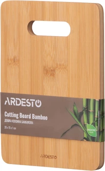 Доска кухонная Ardesto Midori бамбук 20х15х1 см (AR1420BA)