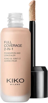 Тональний флюїд Kiko Milano Full Coverage 2 в 1 CR05 Cold Rose 25 мл (8059385022031)