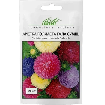 Астра голчаста Гала суміш / 20 шт
