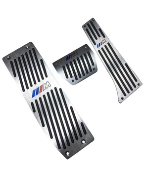 Накладки на педалі BMW з АКПП для E34, E39, E46, E53, E84, E87, E90, E92 в M-стилі, Grey