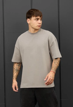 Футболка Staff gray oversize XS (1FFK0933)