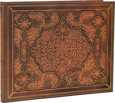 Księga gości Paperblanks Iron Horse 18 x 22.5 cm 144 arkuszy Brązowa (9781439797761)