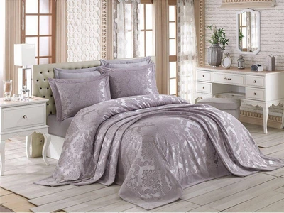 Покривало з наволочками Ezgi Grey 240 x 260 см Gardines 000343890